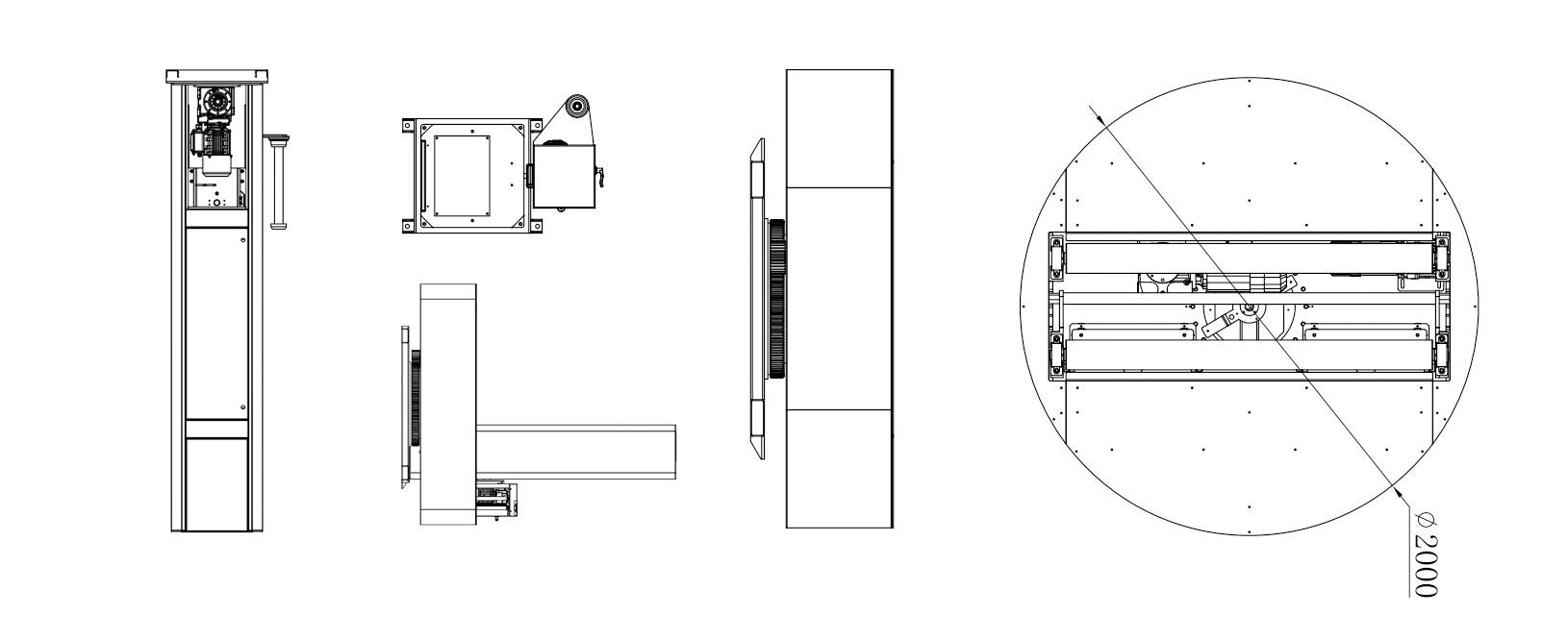 MR203圆筒型缠绕包装机(图1)
