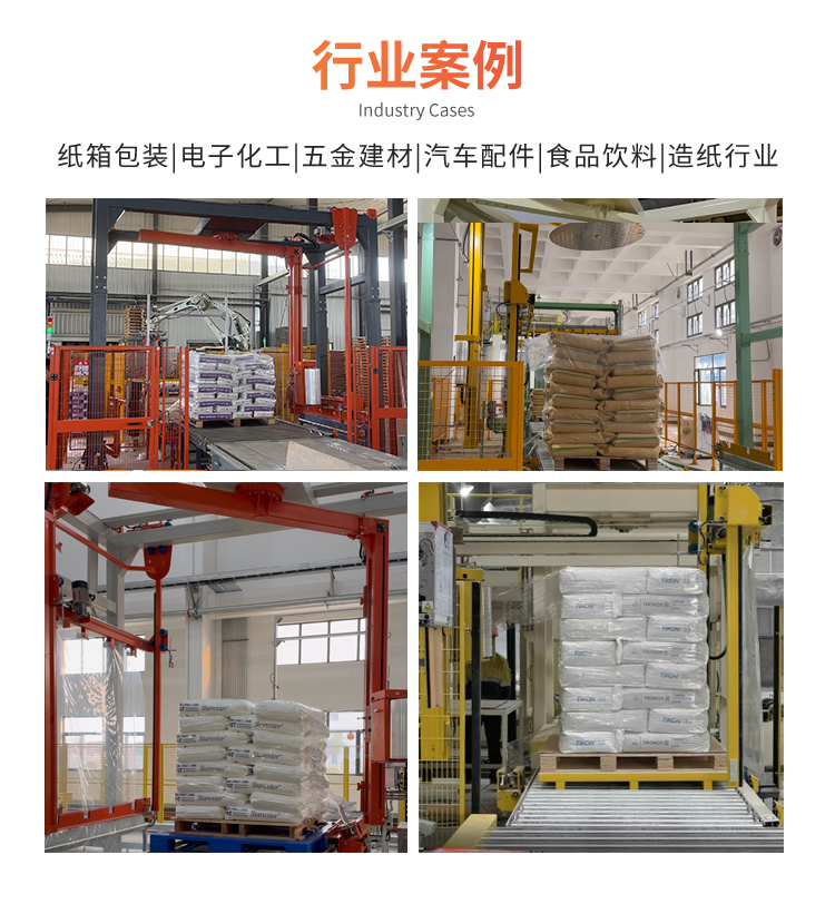 MP402D 全自动在线式旋臂缠绕覆顶机(图5)