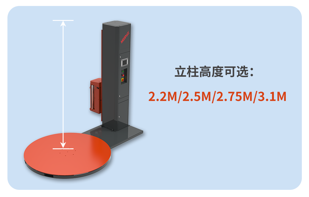 美奇斯托盘缠绕机，省膜！省人！！省心！！！(图6)